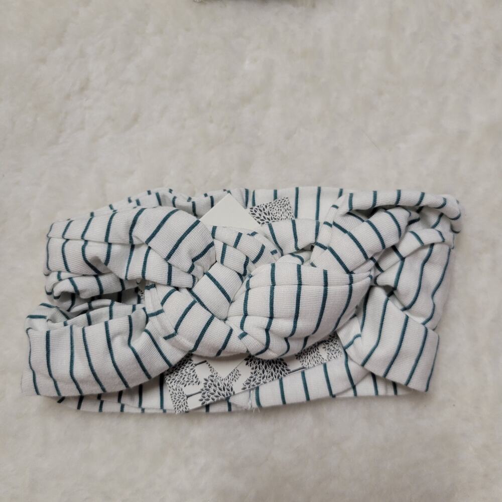Kate Quinn Mini Sea Stripe Stretchy Braided Headband